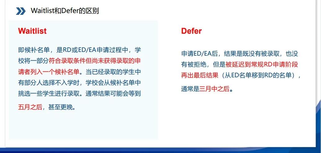 被Defer和Waitlist了千万别错过这些步骤！