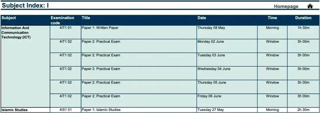 ALEVEL课程5月大考时间安排！ALEVEL课程全科辅导~