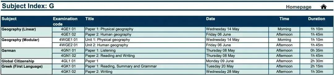 ALEVEL课程5月大考时间安排！ALEVEL课程全科辅导~