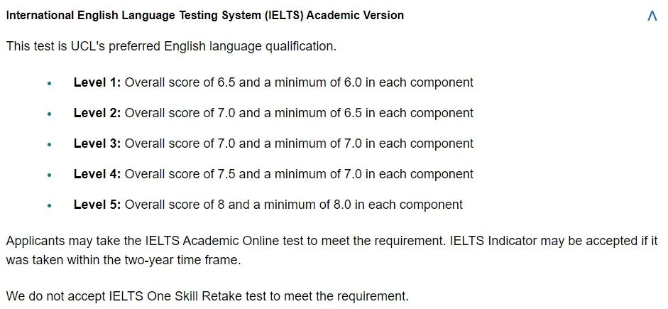 拿到offer却过不了语言坎！2025英国TOP50院校申请雅思成绩要求及提交时间