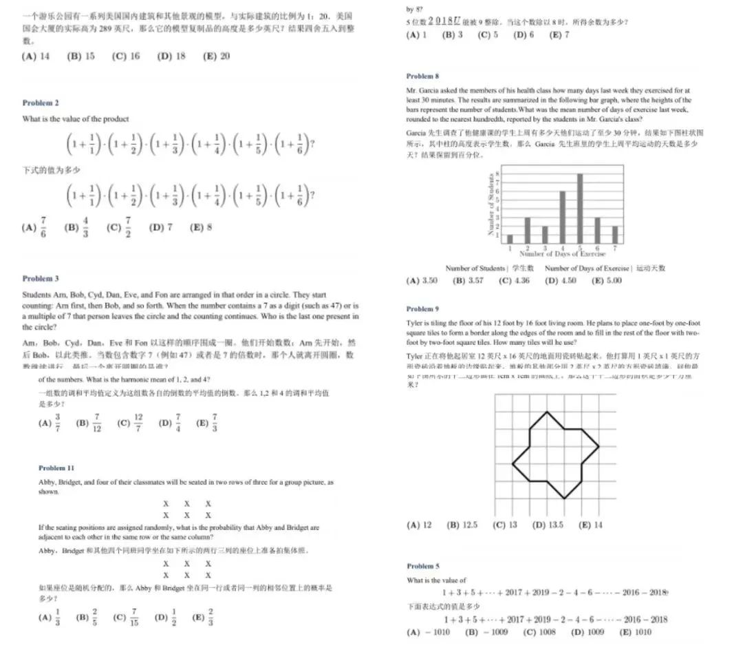 AMC8数学竞赛超全的备考资料分享，助力孩子上海小升初！