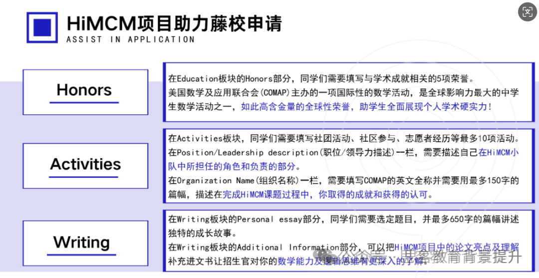 HiMCM和AMC数学竞赛全面对比 不同基础学生怎么选？