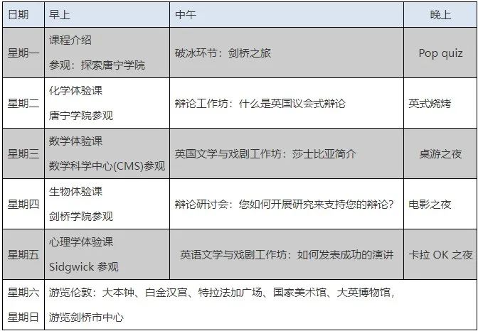 剑桥大学官方夏校：唐宁学院高中生预备营报名开启