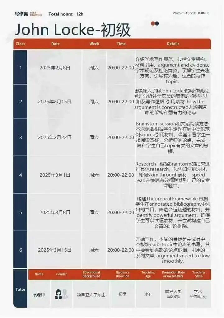 速占位！2025JohnLocke写作竞赛，各学科导师名额剩余→政、经、史、法、哲、心理...