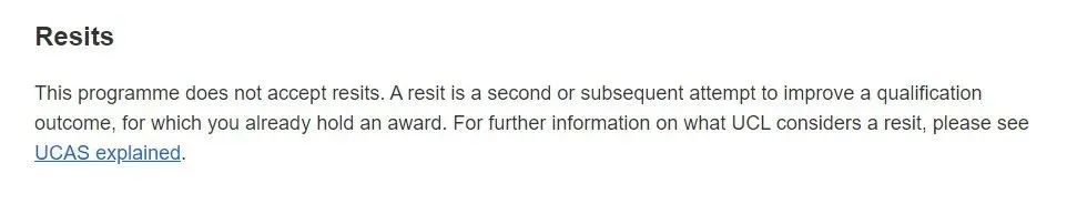 对不起！英国Top10院校这些专业不允许A-Level重考！