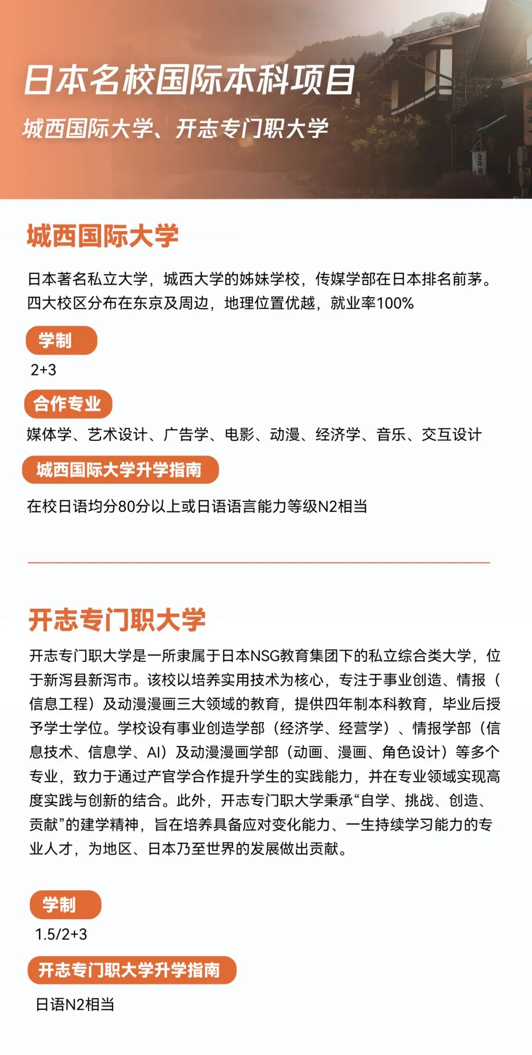 【本科招生】南京传媒学院2+2国际本科2025招生简章