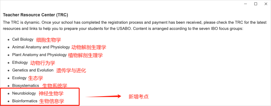 BBO&USABO生物竞赛考前冲刺班！10h助你考前查漏补缺 提分冲奖！