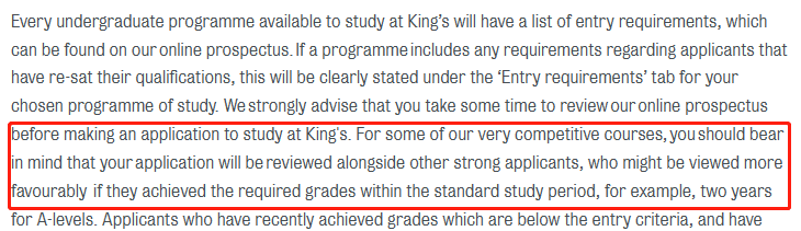 注意！英国Top10大学这些专业明确：A-Level 重考=申请被拒！