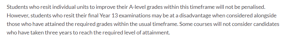 注意！英国Top10大学这些专业明确：A-Level 重考=申请被拒！