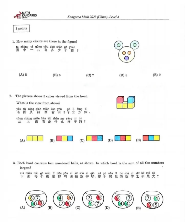 AMC8学不了【降级】学袋鼠竞赛有意义吗？袋鼠数学竞赛含金量如何？