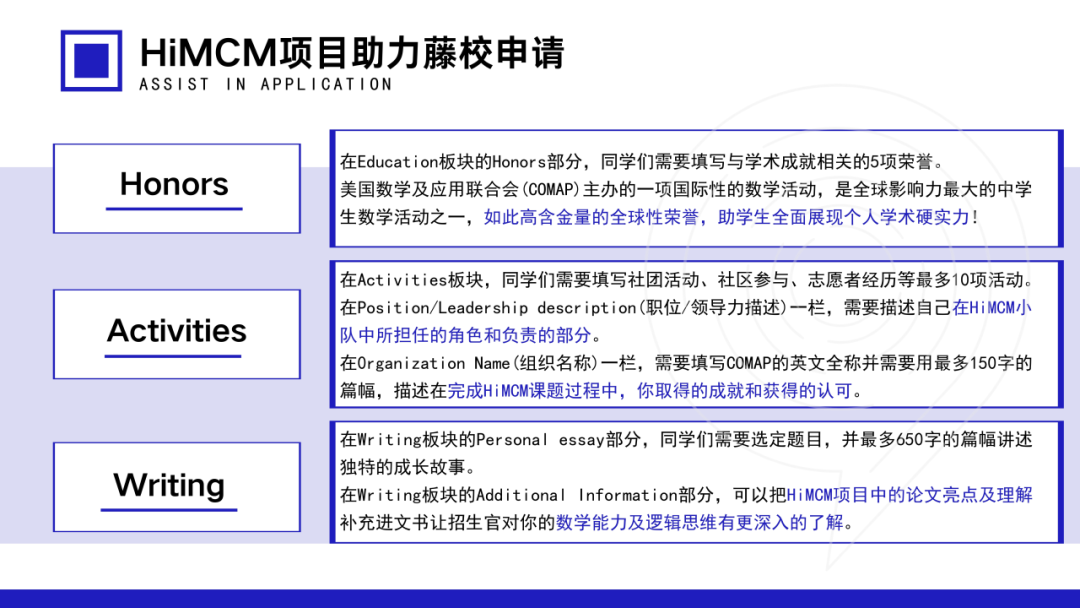 理工科必备！美本名校通行证——HiMCM数学建模竞赛，一文解读！