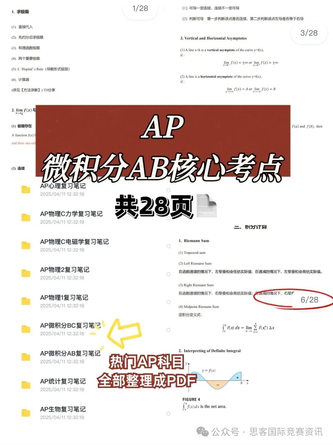 5月考前AP微积分考前须知+题型重点+评分标准+备考策略一文解析！