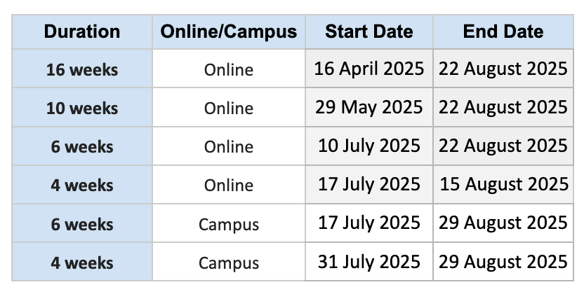 2025年入学｜英国约克大学语言班最新申请要求
