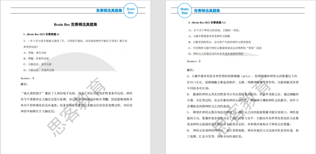 生物竞赛低龄入门首选！Brain Bee脑科学大赛，在升学中能发挥哪些大作用？