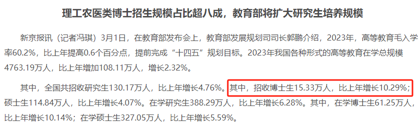 在如今读博士还是无资源背景学生的最优解吗？