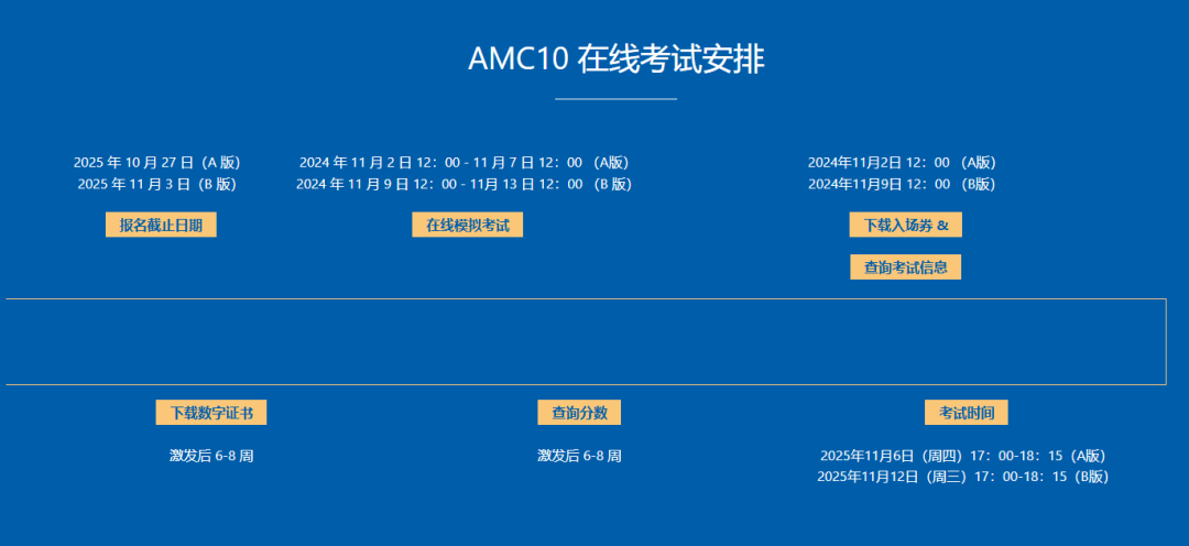 2025年AMC10/12竞赛考试时间公布！AMC10/12竞赛备考攻略+AMC10/12暑期班速看