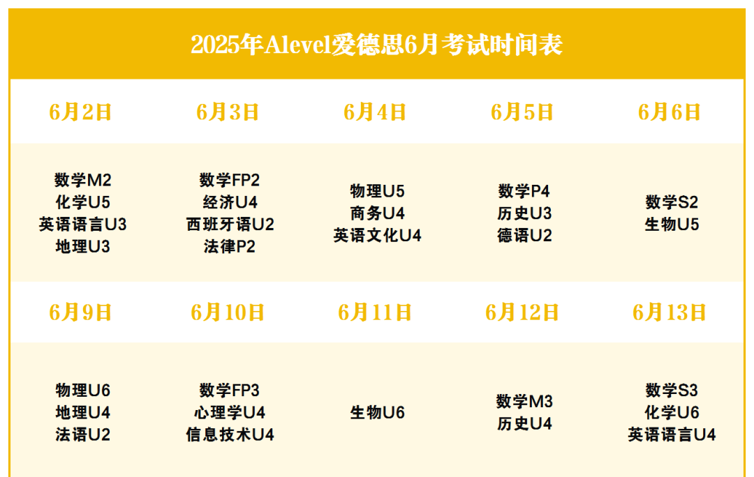 2025年Alevel爱德思大考5-6月正在进行！爱德思政策调整必须要知道！
