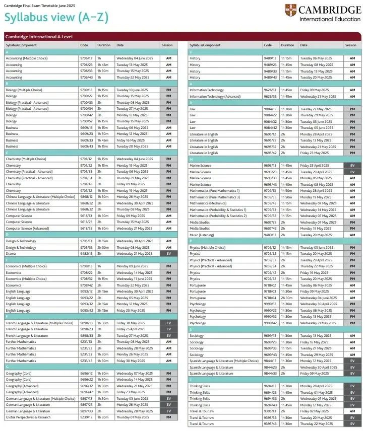 2025夏季大考放榜时间！出分后不同情况如何应对？IG/AS/A2全阶段应对策略→