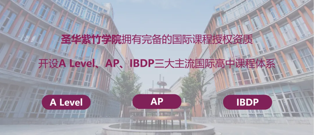 圣华紫竹学院2025年秋季招生简章！5月25日开放日报名中！新增日高部！