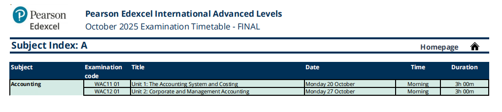 建议收藏！2025年 A-Level 秋季大考时间表出炉