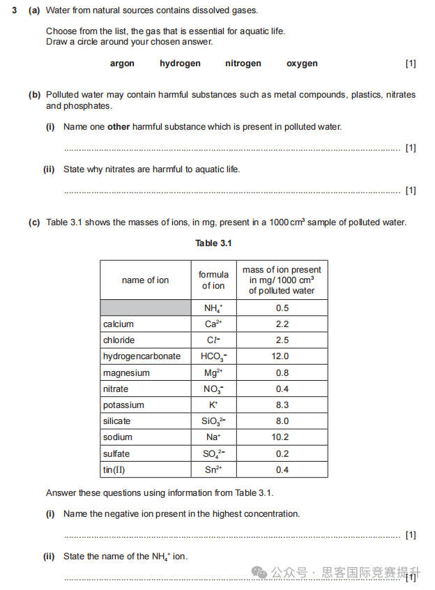 IGCSE化学核心知识点速记！考前能记一点是一点！IGCSE化学知识点总结！