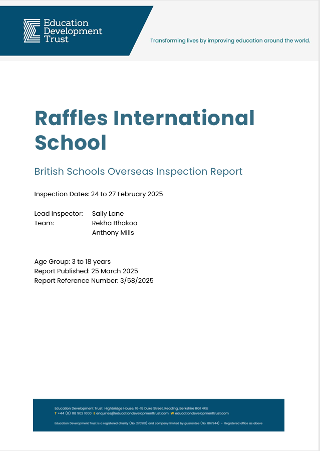 莱佛士国际学校（Raffles International School）入学指南