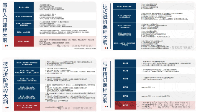 John Locke写作竞赛提交倒计时！附Johnlocke培训及课程亮点！