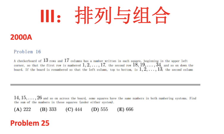 必看！AMC12数学竞赛分类题库，精准击破竞赛难题