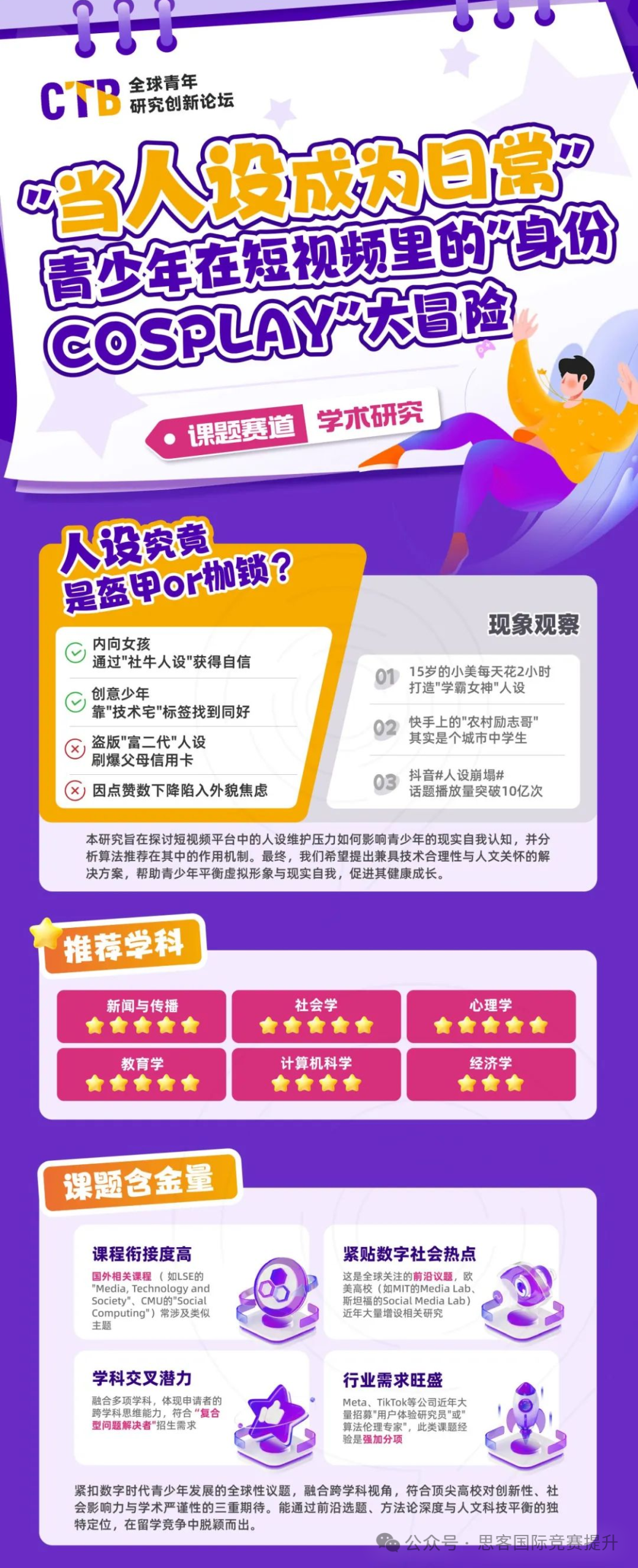 2025CTB竞赛规则一文详解！学生参加CTB论坛能收获什么？
