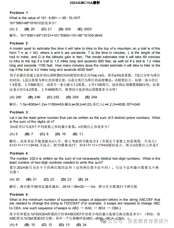 几年级可以学习AMC8 数学竞赛？不同年级应该如何备考AMC竞赛？