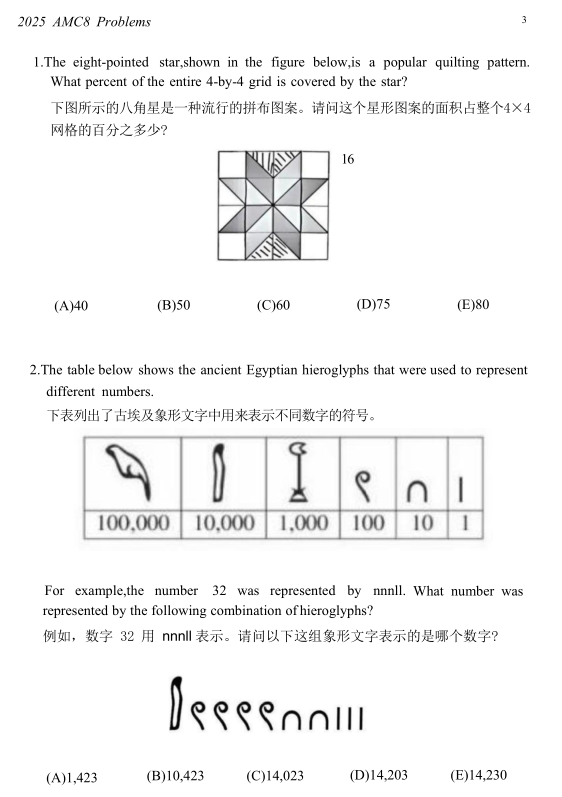 AMC8对比分班考区别与联系 附AMC8/分班考培训课程