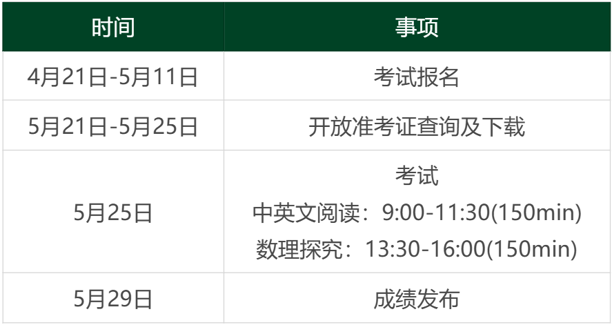 CACA-Basic(综合学术能力评估-基础)报名进行中！