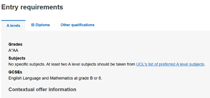 2026fall注意！UCL官宣：31个热门本科专业拒收Alevel重考成绩！
