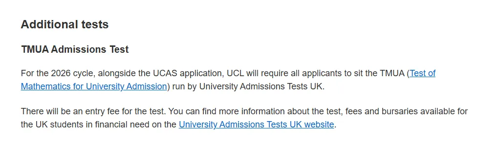 UCL/牛津/LSE笔试大改，TMUA成G5新宠？