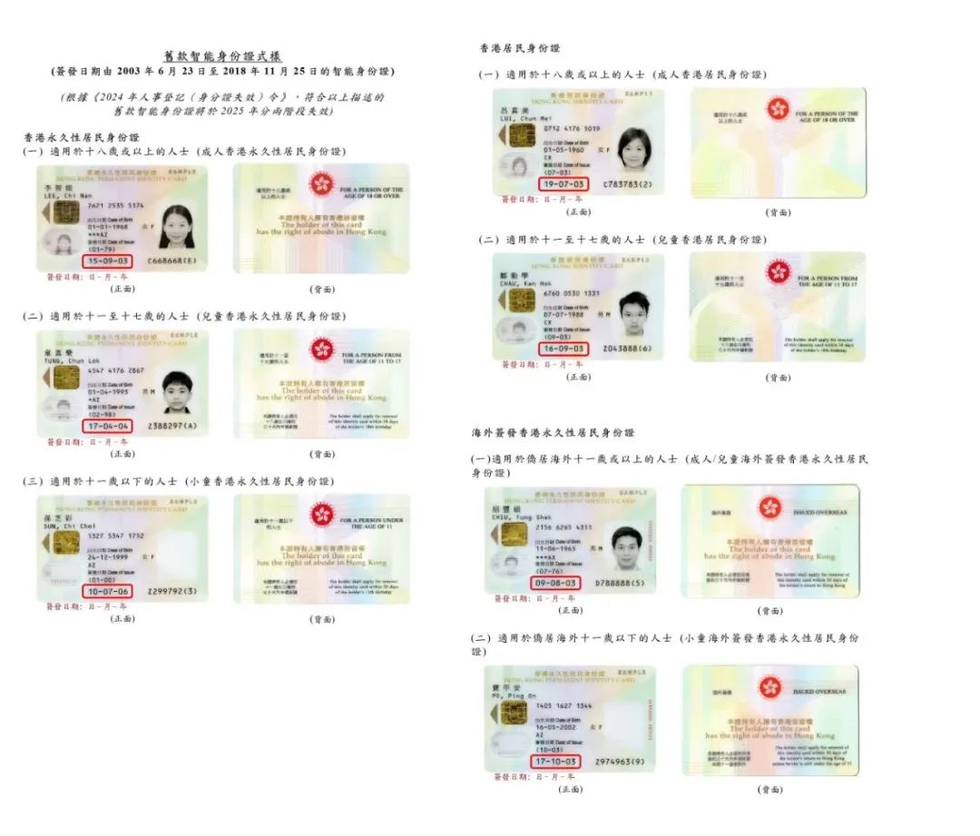 紧急！旧款香港身份证马上失效！没及时更换会违法罚款！