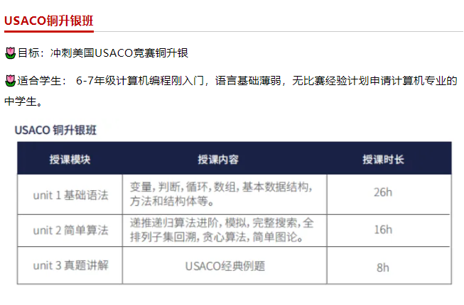 USACO竞赛培训课程火热报名中！终于让我找到神仙课程啦~