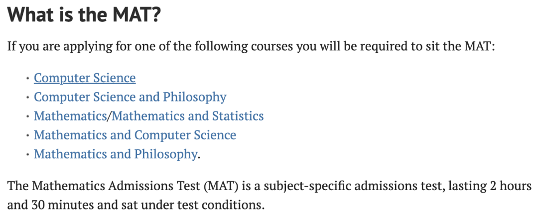 牛津大学入学考试全攻略！MAT/PAT/TSA/BMSAT一篇讲清楚！