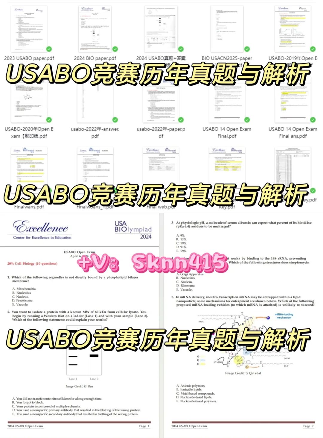 USABO竞赛是美本生物专业申请神器？26年USABO竞赛超全参赛信息与备考教材汇总！