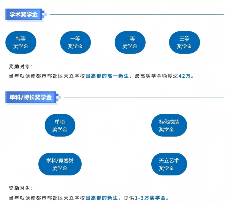 一次看懂 | 成都热门国际部录取要求和奖学金政策