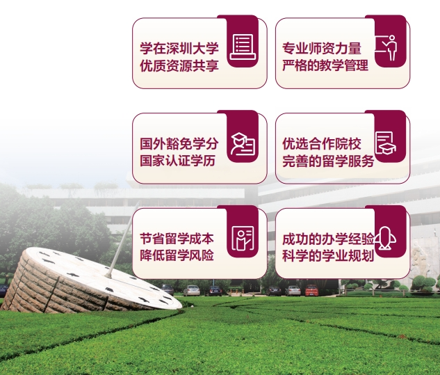 广东中外合作办学 | 2025年深圳大学2+2国际本科招生简章！