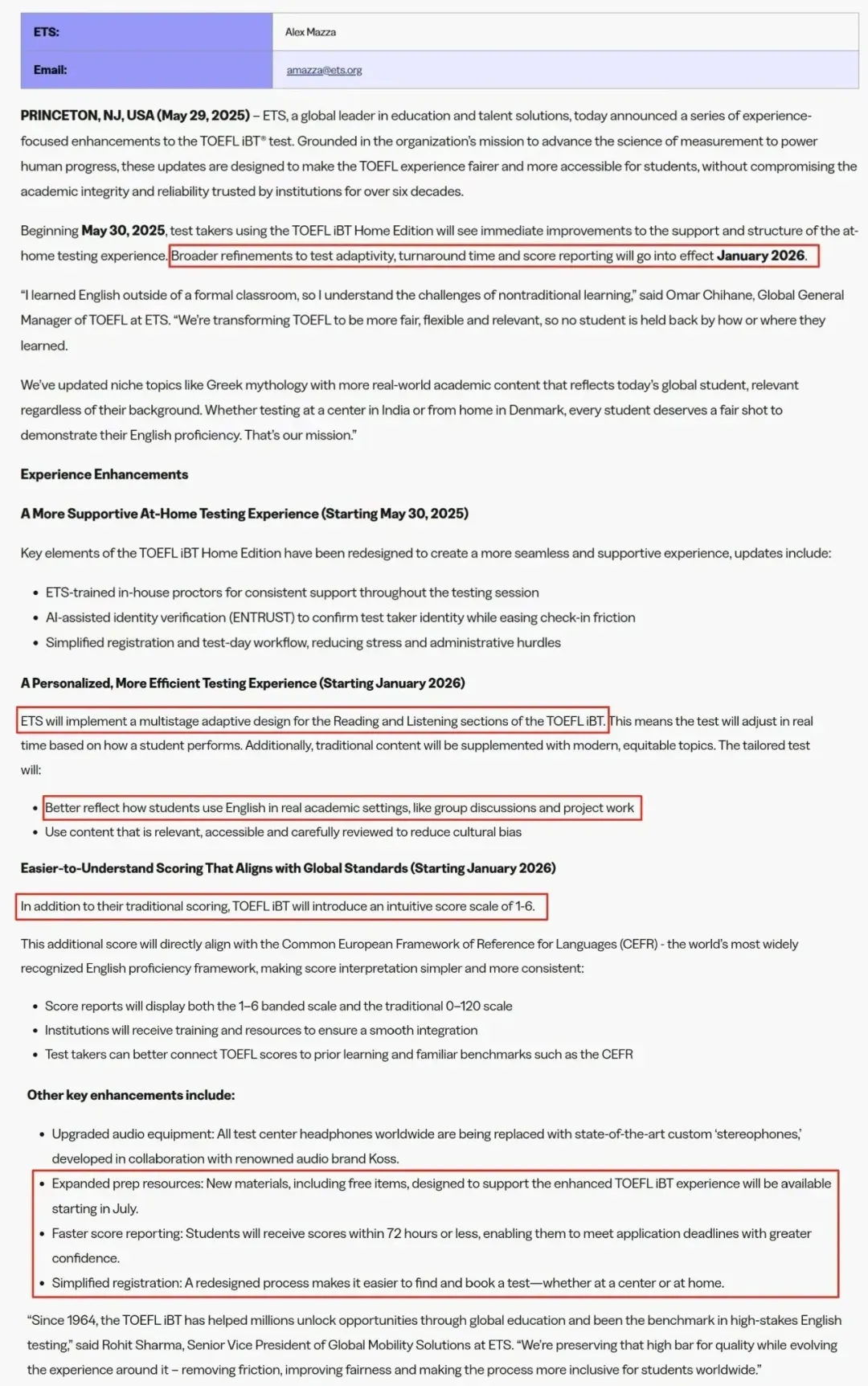 2026年托福史诗级改革！自适应、6分制、72h出分...一文看懂五大变化
