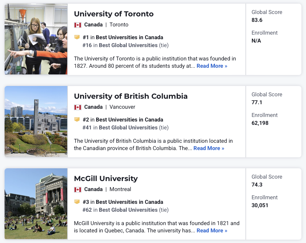 重磅！U.S. News2026世界大学排名发布！UCL英国第三！清华再创新高！
