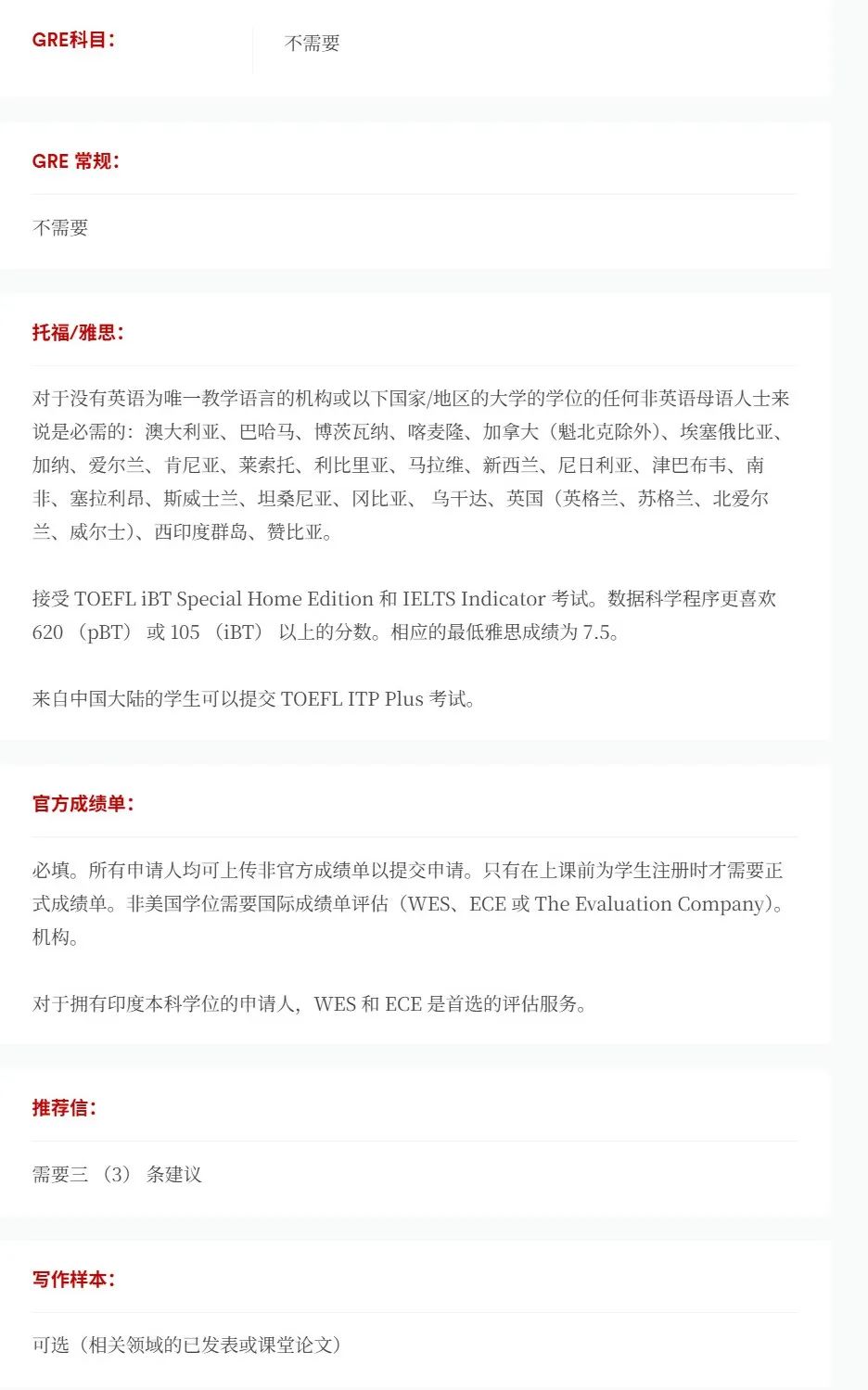 美国专业介绍——数据科学Data Science