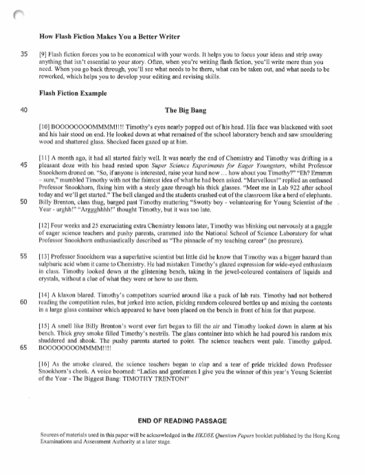 DSE英语考察形式及内容一文搞懂！历年DSE英语真题及答案【免费领取中】