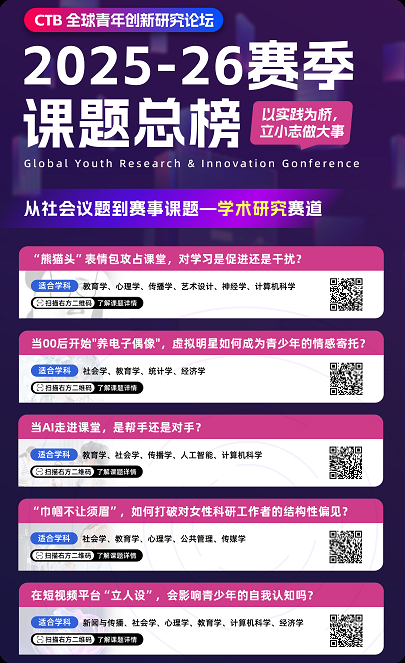 2025-26CTB竞赛全攻略：报名时间/参赛规则/备赛指南