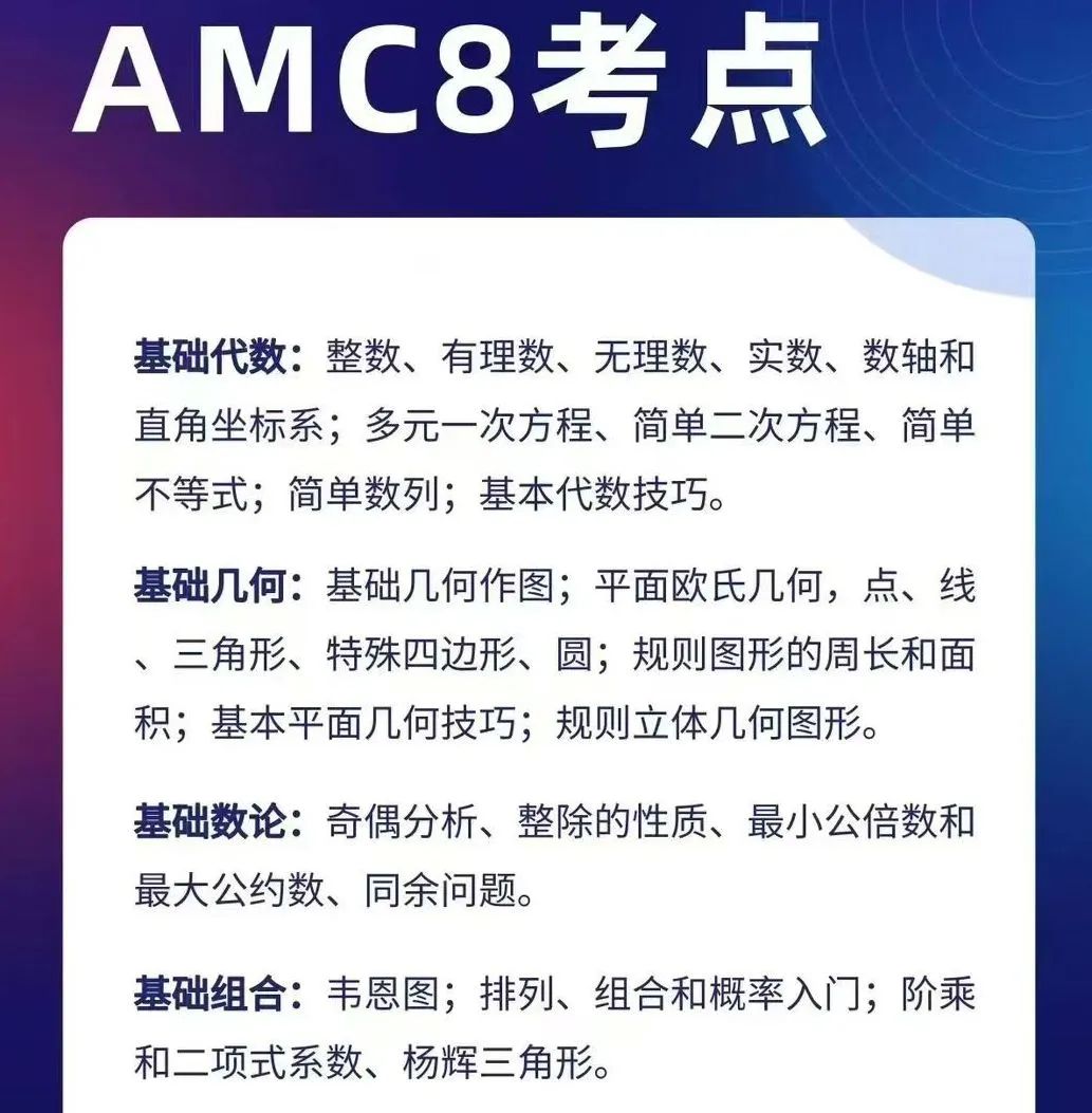 AMC8竞赛难度大揭秘！AMC8竞赛考多少分能拿奖？附AMC8暑假培训课程