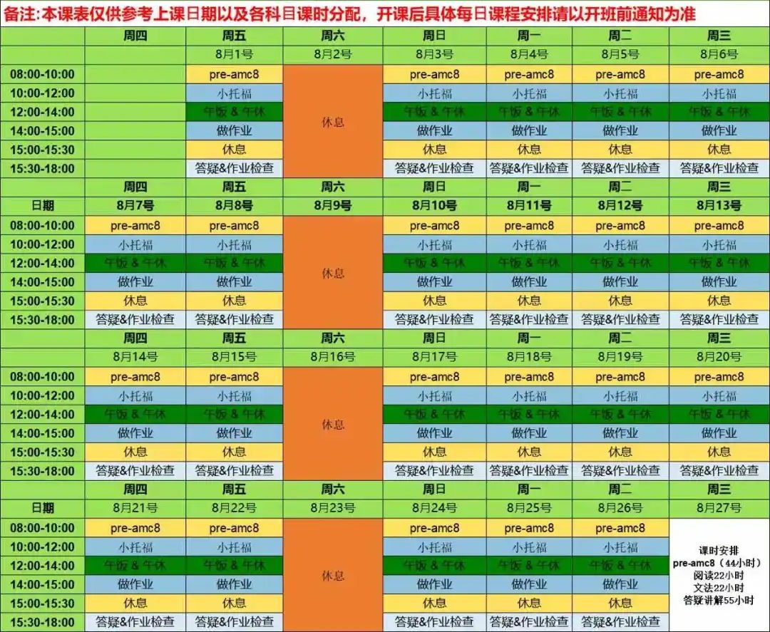 上海三公AMC8+小托福培训班 暑假可托管