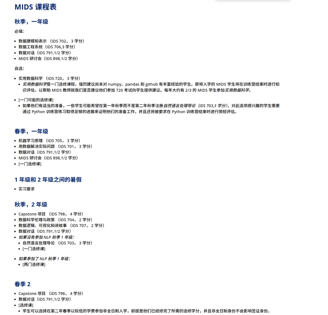 美国专业介绍——数据科学Data Science
