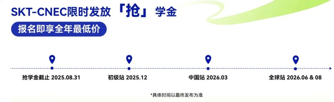 CNEC（原NEC） 2026赛季开始报名！1对1支队伍课程招生中！