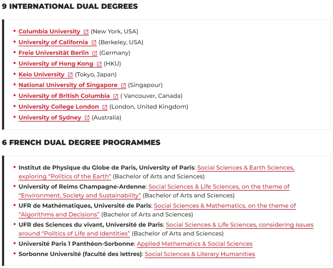 巴黎政治大学 SciencesPo：三年制巴政本科 Bachelor of Arts